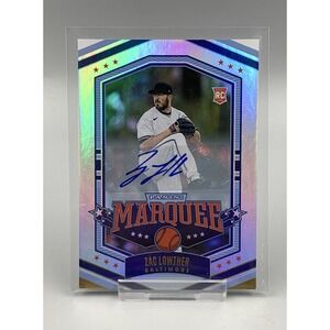 Zac Lowther (RC) 2022 Panini Chronicles Marquee #20 Baltimore Orioles‎